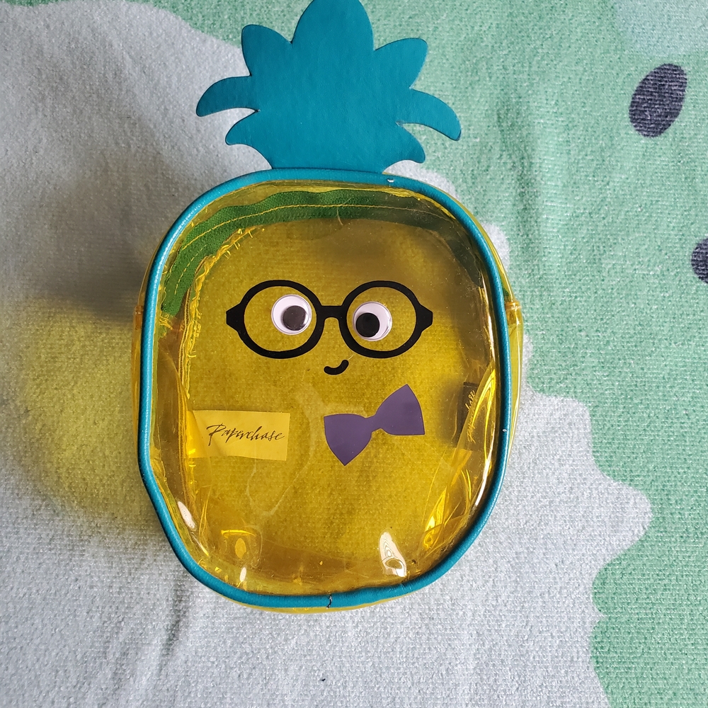 Pineapple Kids Bag with Glasses Design